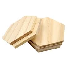 Base Decorativa Hexagono 30cm